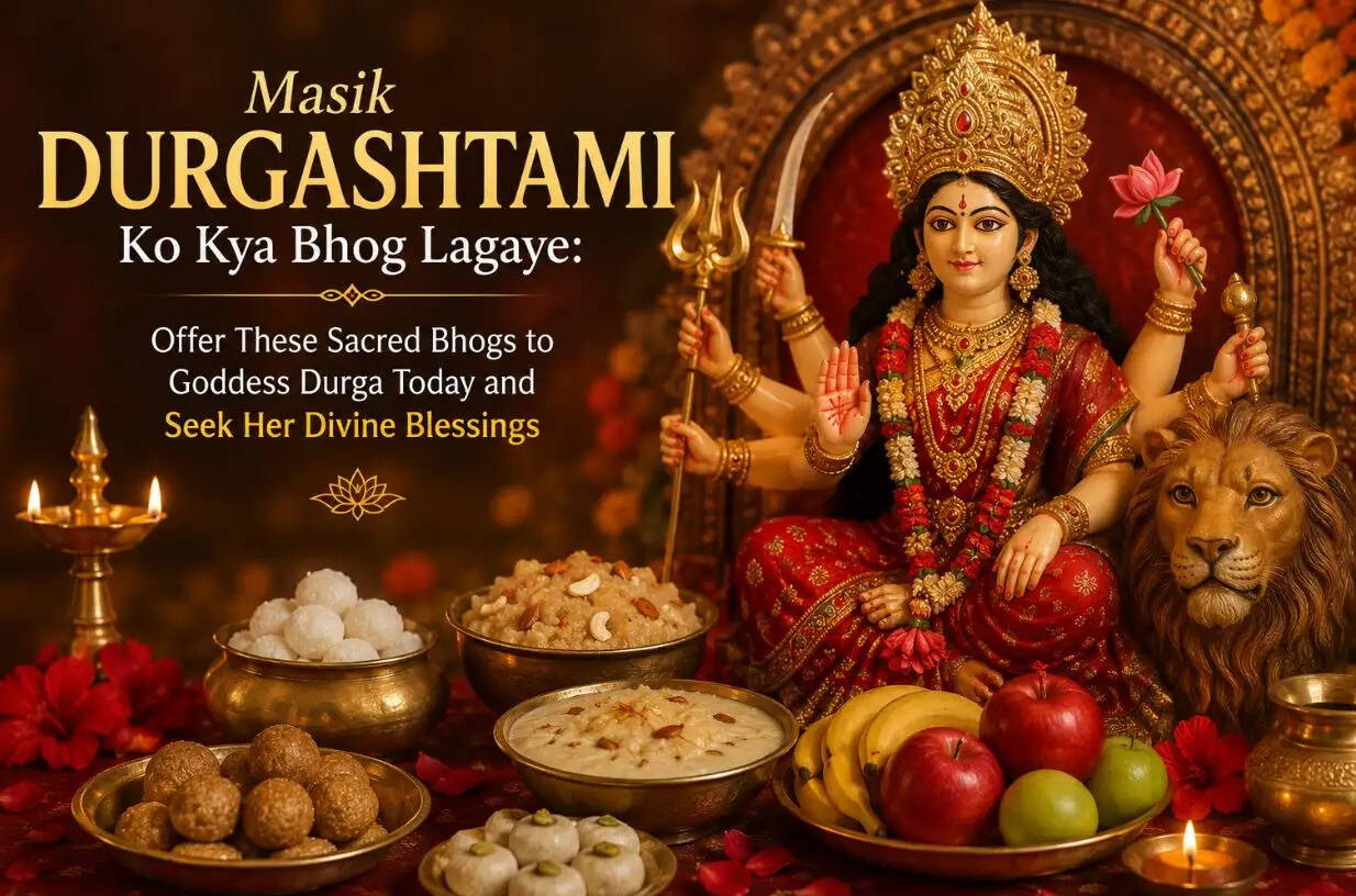 Masik Durgashtami Ko Kya Bhog Lagaye