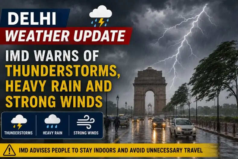 Delhi Weather update