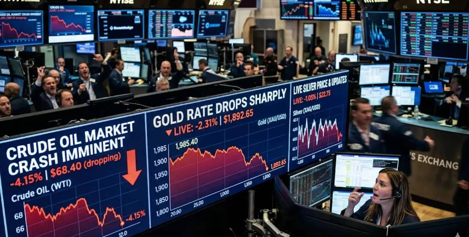 Crude oil market crash