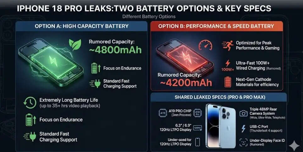 I phone 18 pro Features